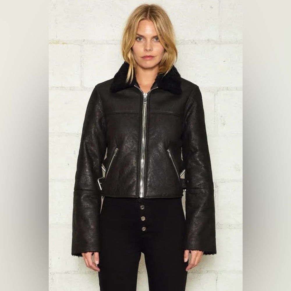 RtA Shearling / Sheepskin Jacket – Excellent Condition